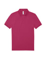 Heren Polo B&C PU424 Meta Fuchsia